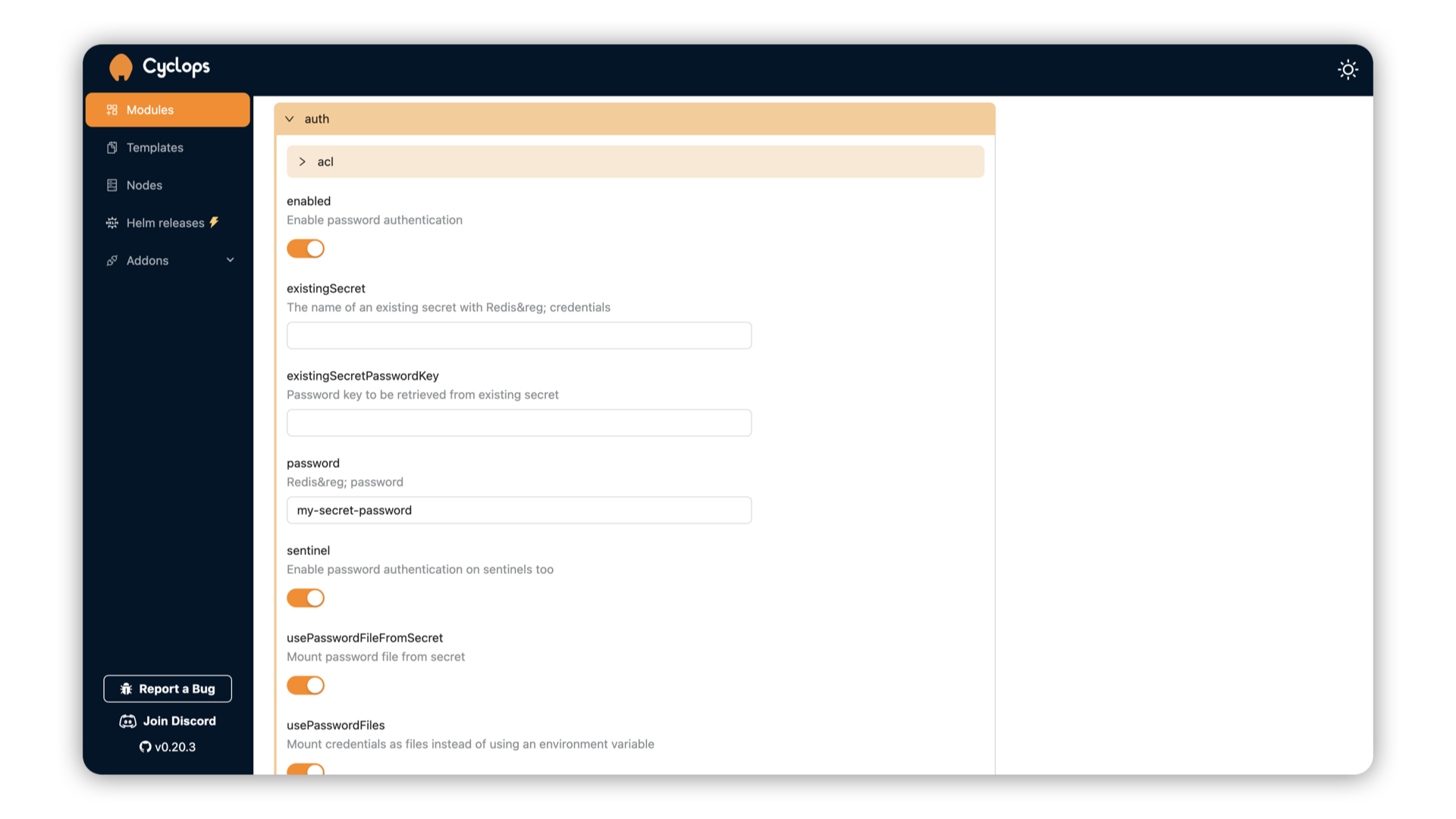 Cyclops Redis Template 2