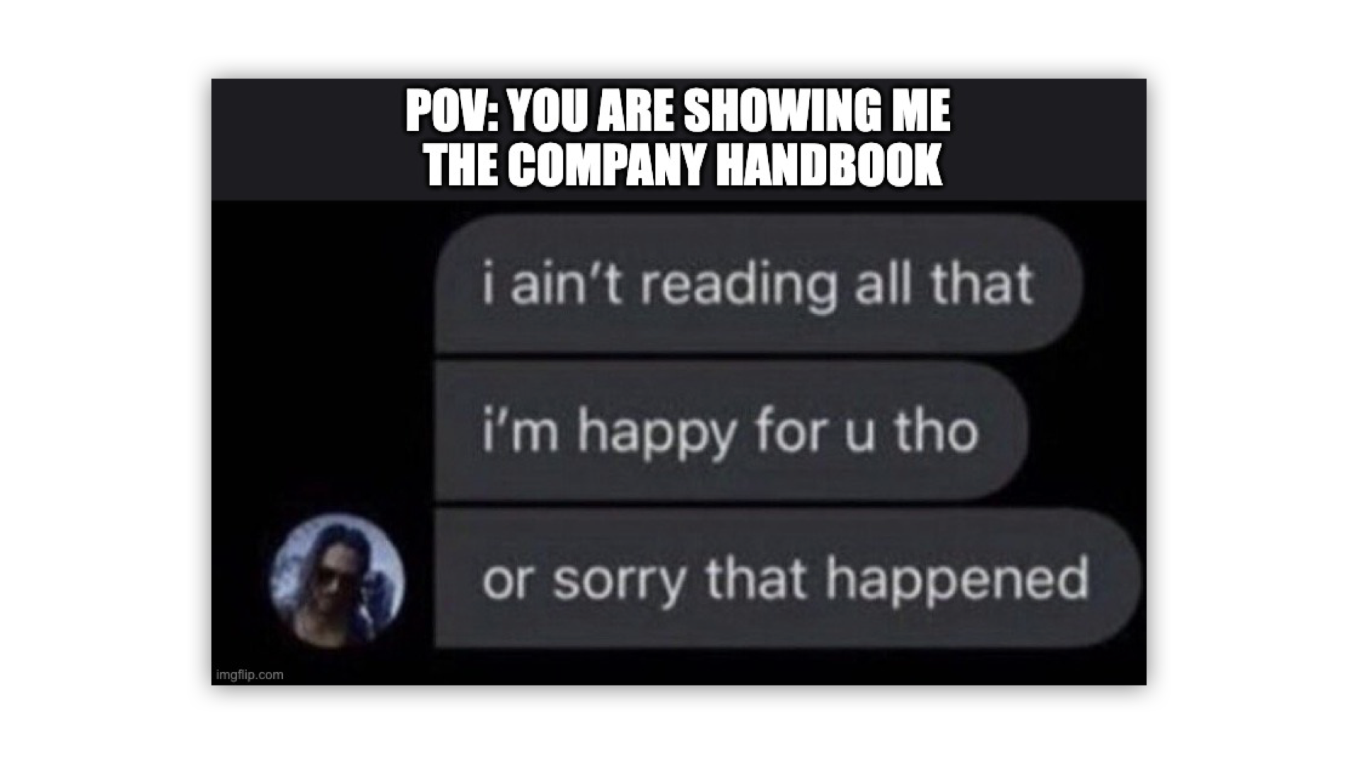 Read the Handbook